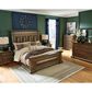 Millenium Frantanna King Panel Bed with Dresser, Chest, and Two Nightstands in Brown, , large