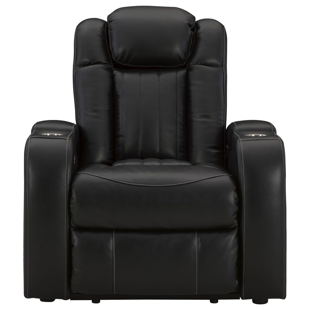 Ashley Caveman Den 3-Piece Power Reclining Living Room Set in Midnight, , large