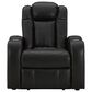 Ashley Caveman Den 3-Piece Power Reclining Living Room Set in Midnight, , large