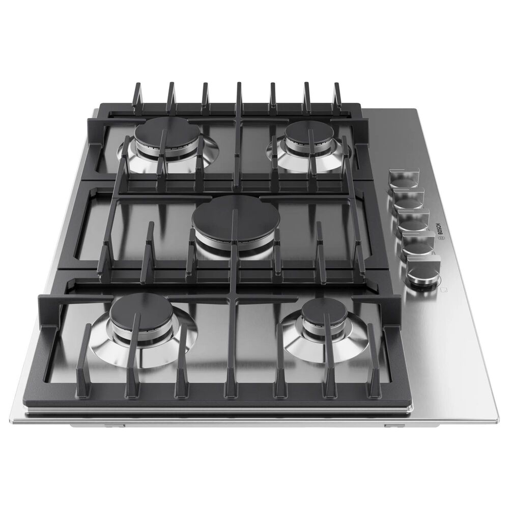 Bosch 300 Series 30&quot; Gas Cooktop in Stainless Steel, , large