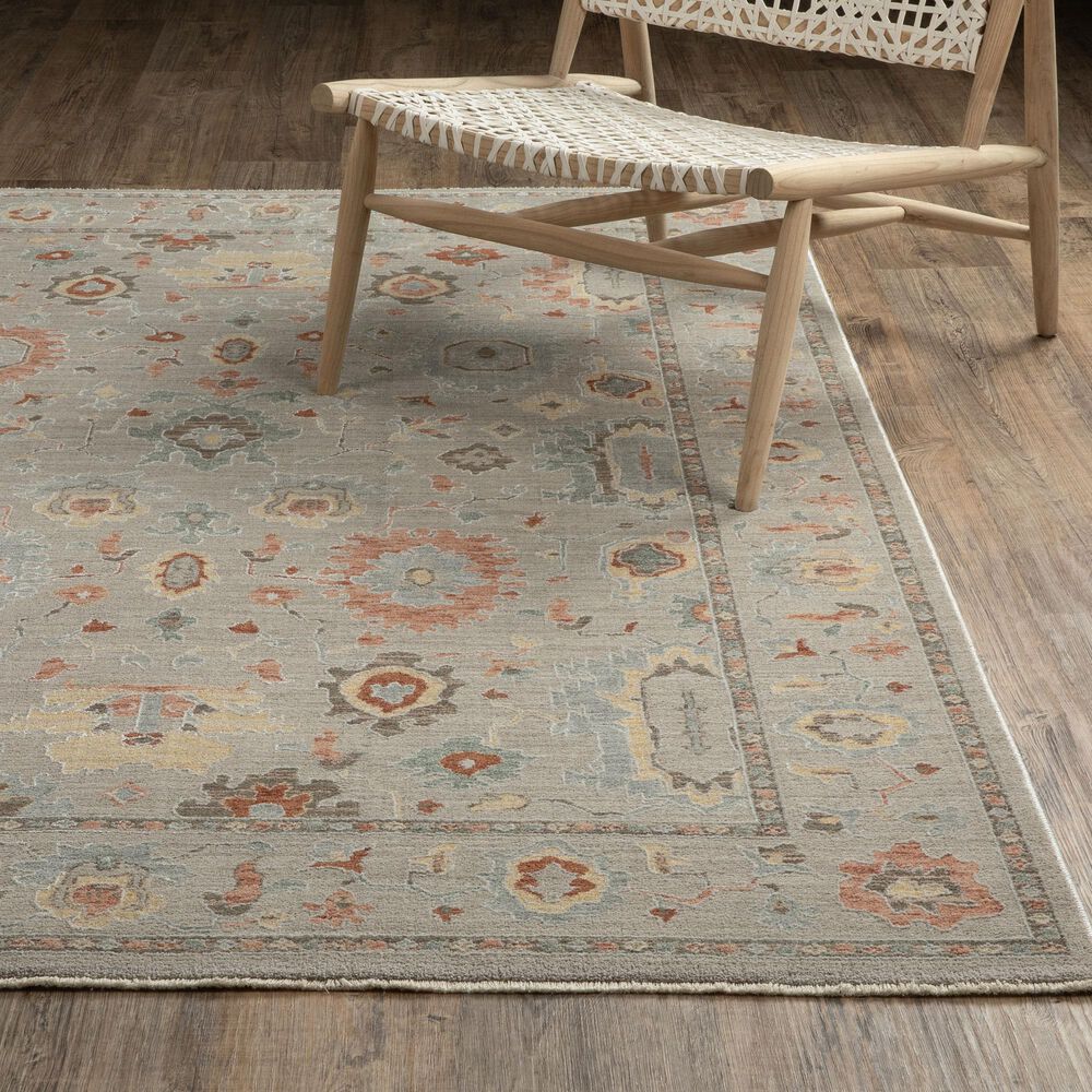 Oriental Weavers Keaton Grey and Multicolor 3&#39;3&quot; x 5&#39; Area Rug, , large