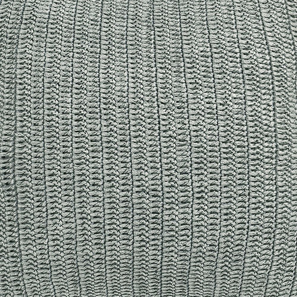 Classic Home Macie 22&quot; Square Throw Pillow in Stone Gray, , large