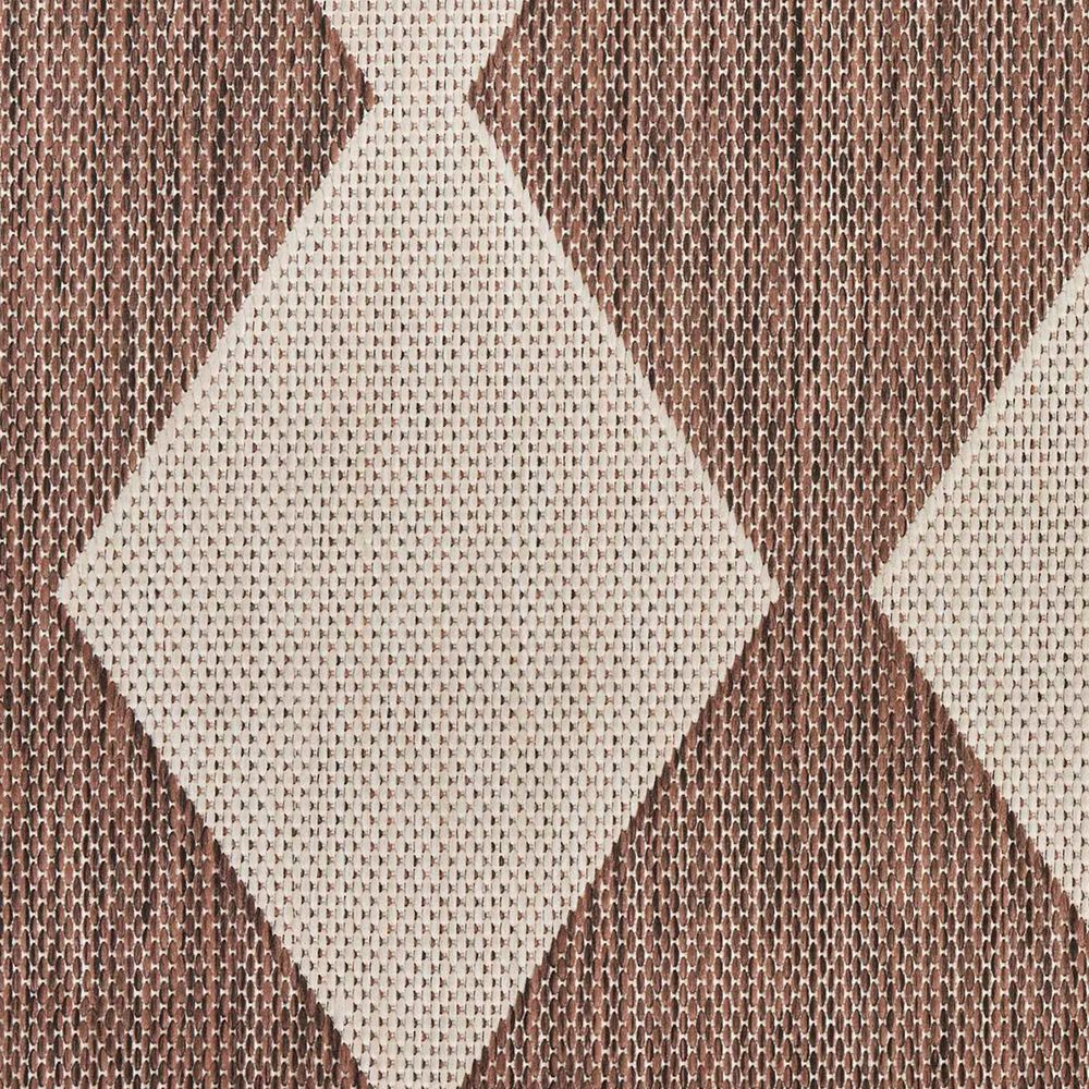 Nourison Positano Geometric Natural 6&#39; x 9&#39; Indoor/Outdoor Area Rug, , large