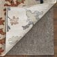 Feizy Melrose Natural 5" x 7"6" Ivory and Multicolor Area Rug, , large