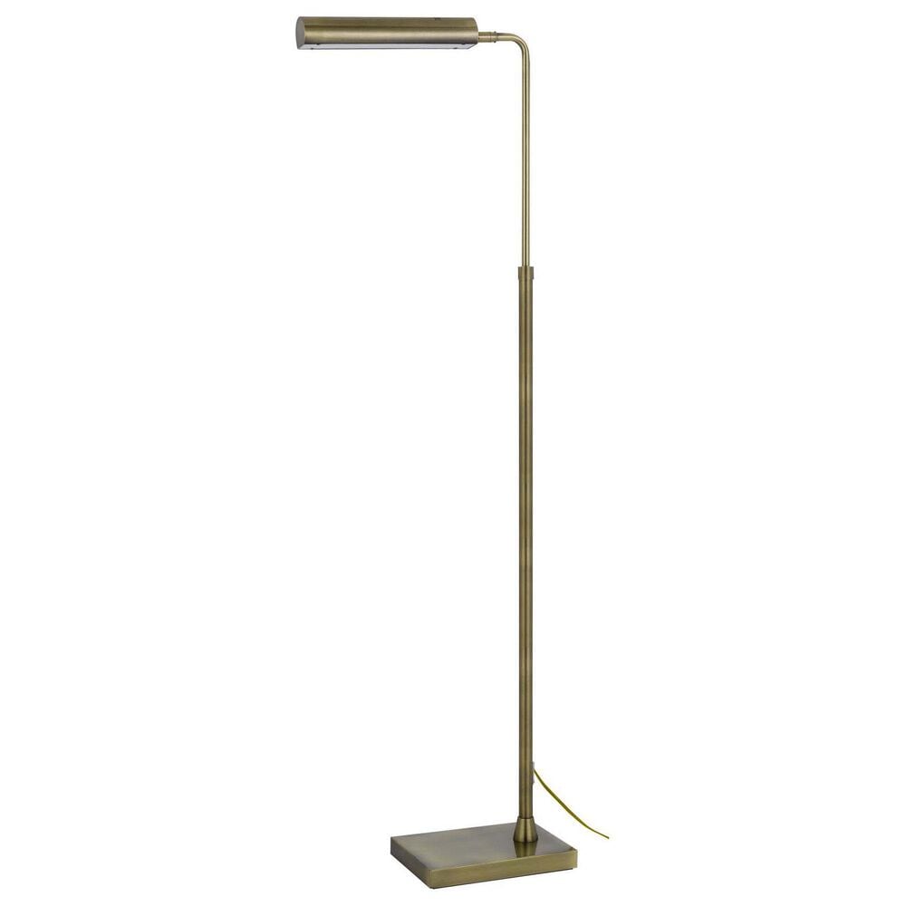 Cal Lighting Delray Floor Lamp in Antique Brass, , large