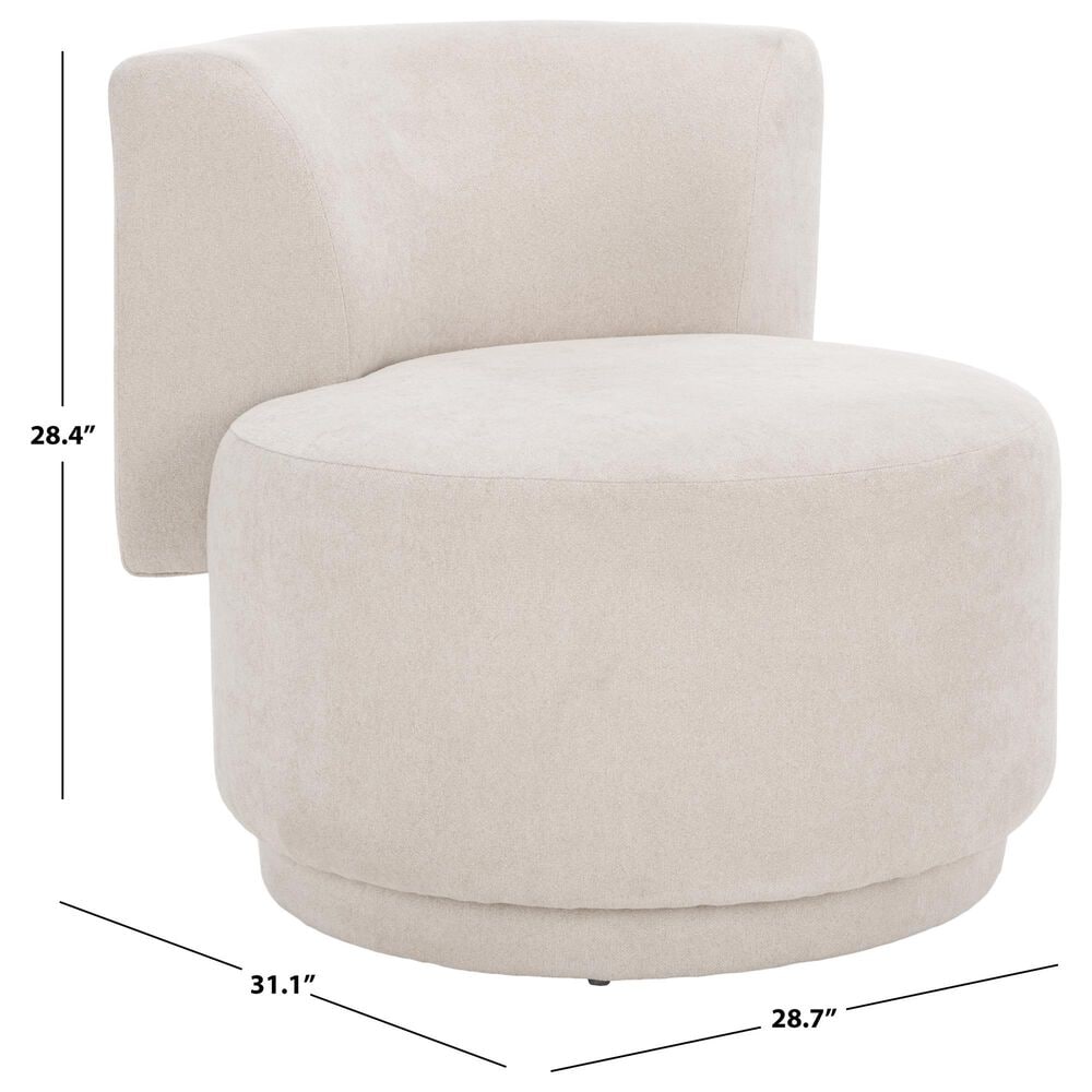 Safavieh Rhyt Accent Chair in Beige, , large