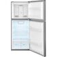 Frigidaire 11.6 Cu. Ft. Top Freezer Apartment-Size Refrigerator in Brushed Steel, , large