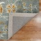 Amer Rugs Romania 2" x 3" Gray and Orange Area Rug, , large