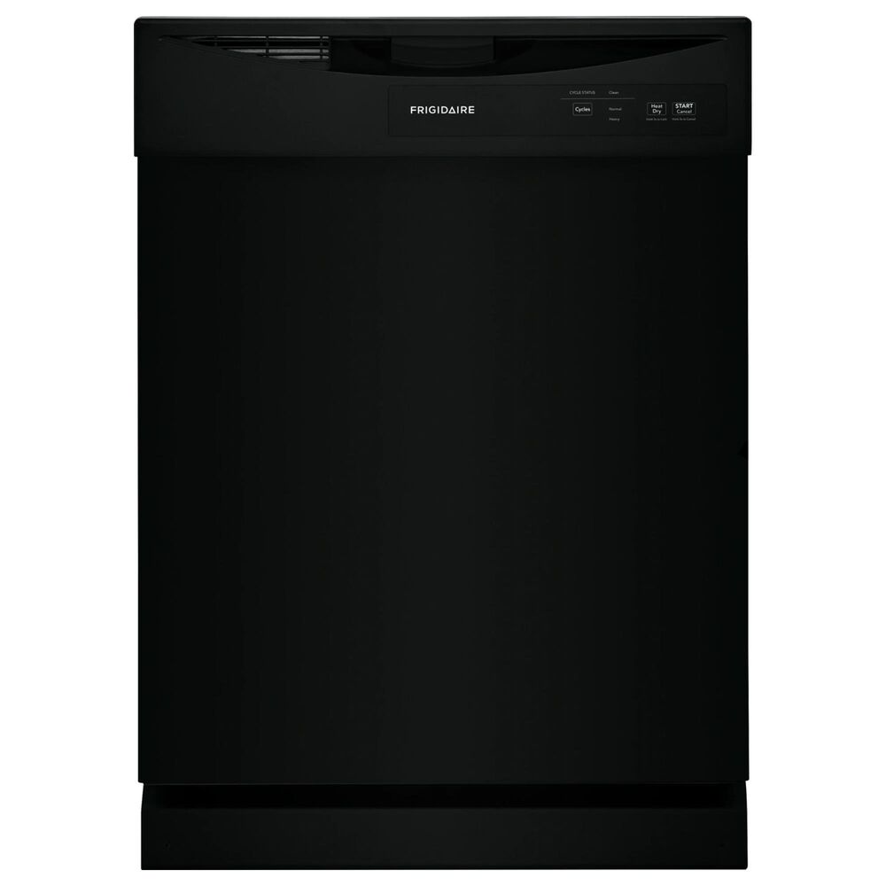 Frigidaire 24" BuiltIn Dishwasher with 5 Level Wash System in Black NFM