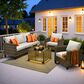 HOMLUX 4-Piece Outdoor Sofa Set in Grey, , large