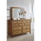 Ashley Sharlance Bedroom Mirror in Brown, , large