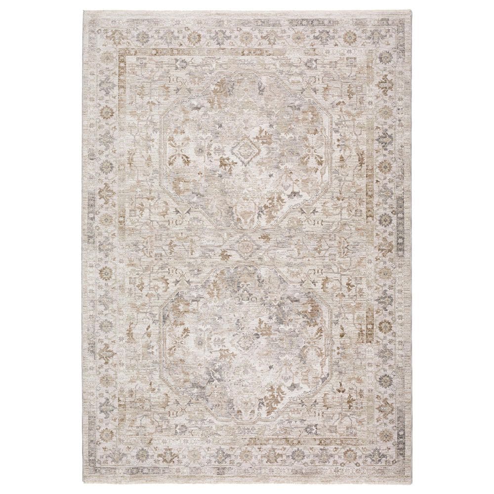 Dalyn Rug Company Cyprus 2"3" x 7"10" Ivory Runner, , large