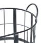 Maple and Jade Industrial Metal Storage Basket in Black (Set of 2), , large