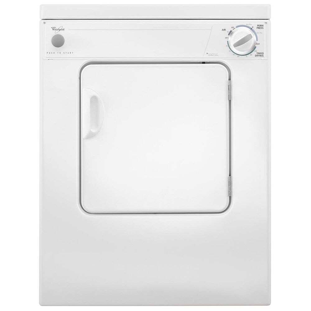 Whirlpool 3.4 Cu. Ft. Electric Dryer with AccuDry System, , large