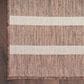 Nourison Positano POS03 Natural and Ivory 9" x 12" Indoor/Outdoor Area Rug, , large