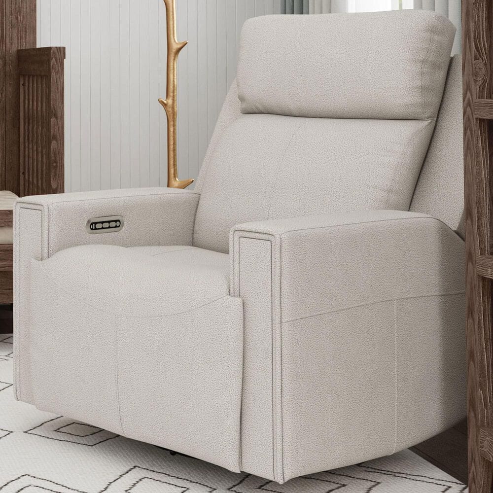 Eastern Shore Sierra Triple Power Nursery Glider in Linen, , large