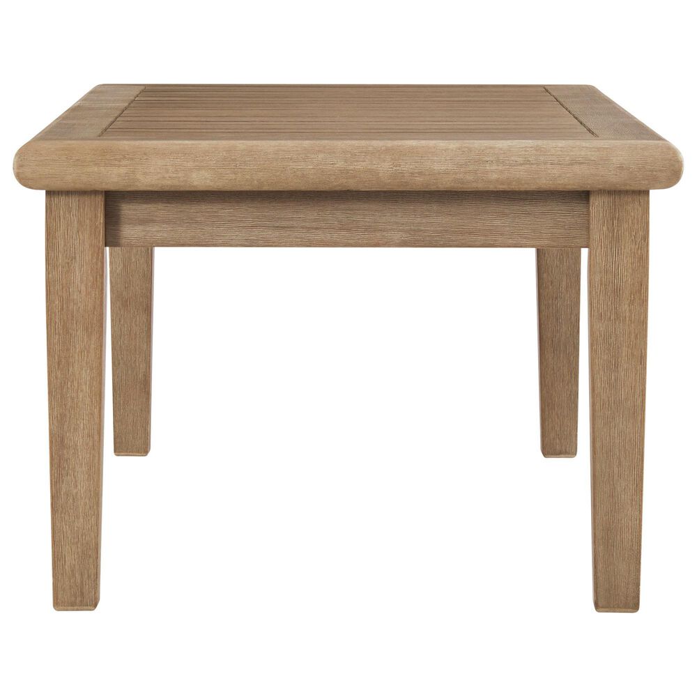 Ashley Gerianne 5-Piece Patio Conversation Set in Beige, , large