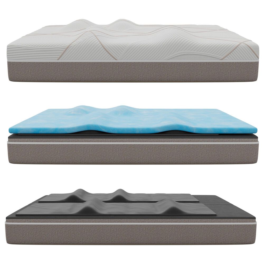 Hearth and Haven GhostBed Massage Medium Twin XL Mattress, , large