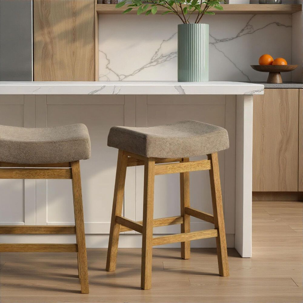 Armen Living Lenon Counter Height Stool in Amber Glow, , large