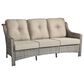 HOMLUX Outdoor Wicker Conversation Sofa in Beige, , large
