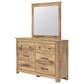 Ashley Makidern 4-Piece Twin Panel Bedroom Set in Natural Brown, , large