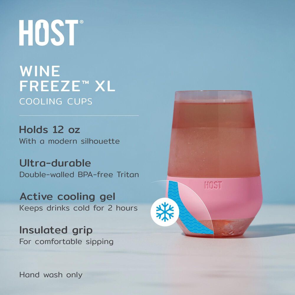 True Wine Freeze XL Cooling Cup Tinted in Multicolor &#40;Set of 4&#41;, , large
