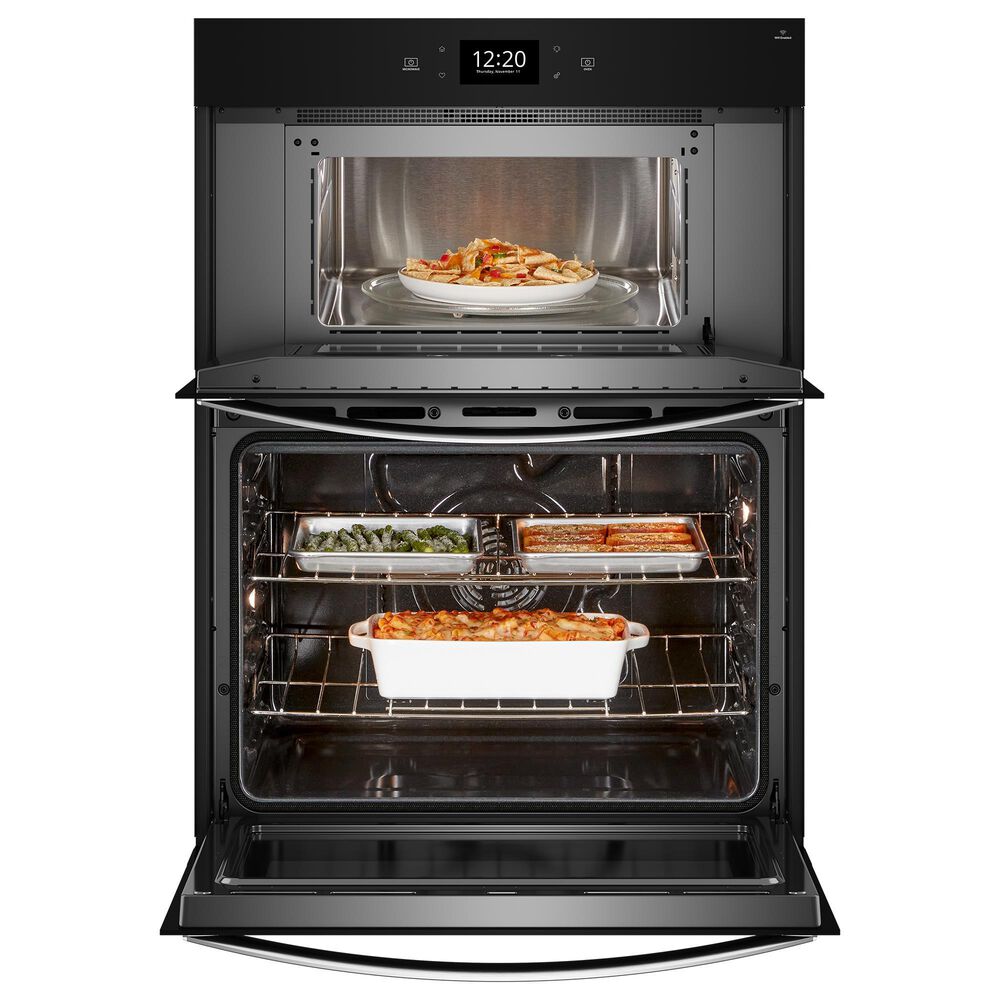 Whirlpool 27&quot; Wall Oven Microwave Combo with Air Fry in Fingerprint Resistant Stainless Steel, , large