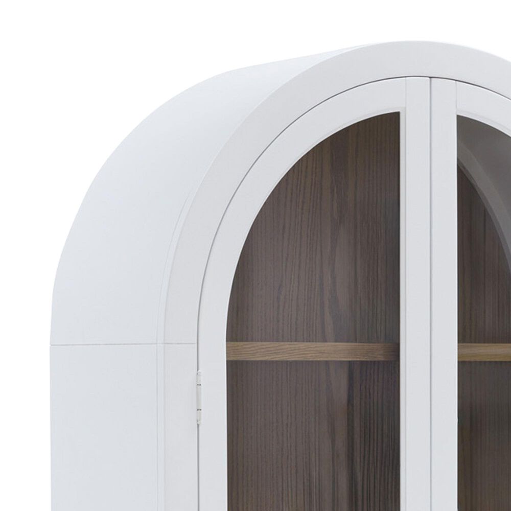 Ashley Dagandale Accent Cabinet in White and Natural Brown, , large