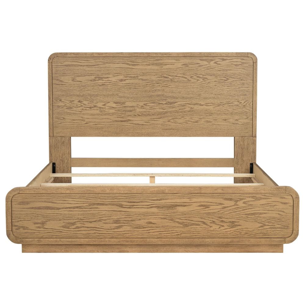 St Claire Home Margot and Theo 5 Piece Full Platform Panel Set in Desert Oak, , large