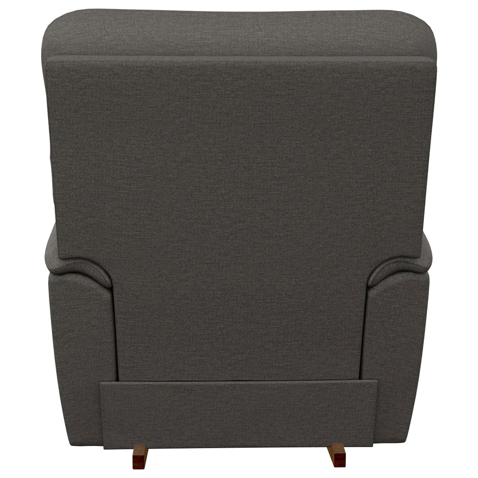 La-Z-Boy Trouper Power Rocker Recliner with Headrest in Charcoal