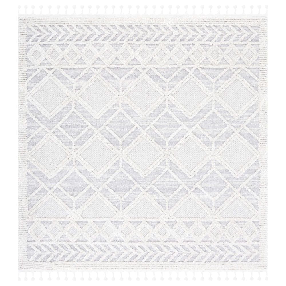 Safavieh Marrakesh MRK566B 6"7" Square Beige and Grey Area Rug, , large