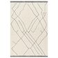 Surya Arsenal 6" x 9" Cream and Black Area Rug, , large