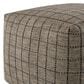 Surya Island Vibe Pouf in Black and Brown, , large