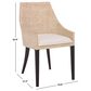 Safavieh Riko Arm Chair in Ivory, , large