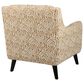 Fusion Furniture Durango Pewter Accent Chair in Zeitgeist Squash, , large
