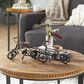 Maple and Jade Bicycle Sculptures in Black and Dark Brown (Set of 2), , large