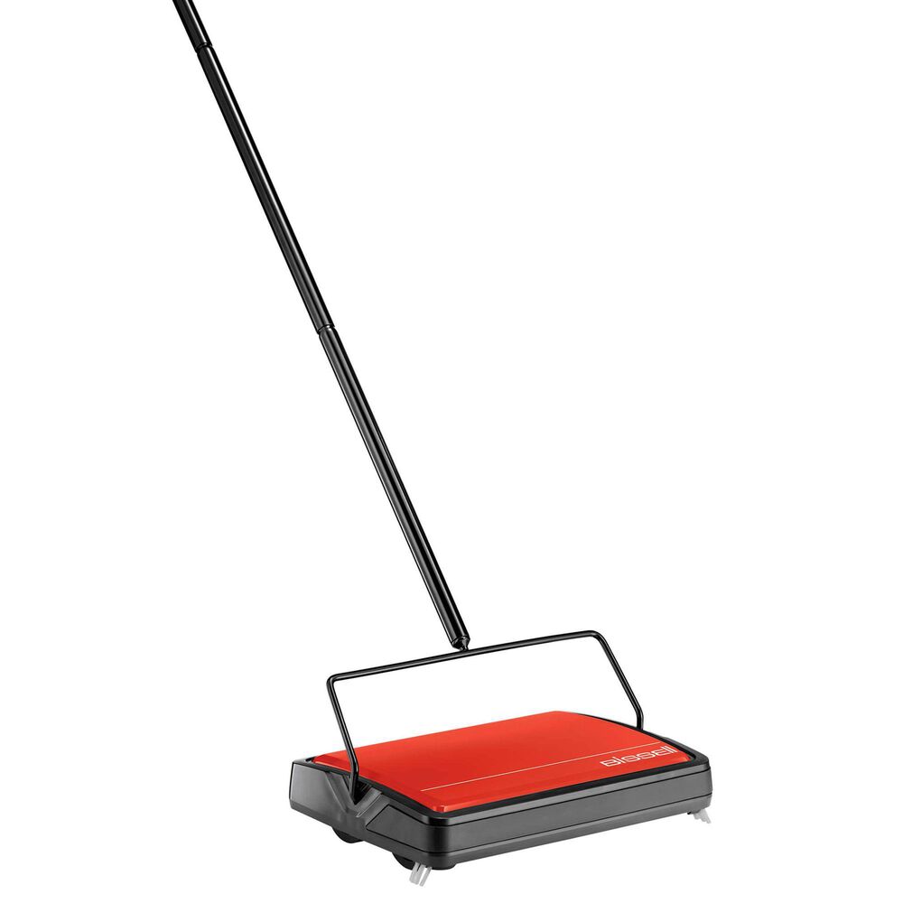 Bissell Refresh Carpet and Floor Manual Sweeper in Orange, , large