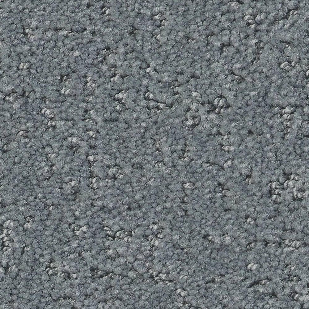 Shaw Canvas Comfort Blue Carpet in Ice Fishing, , large