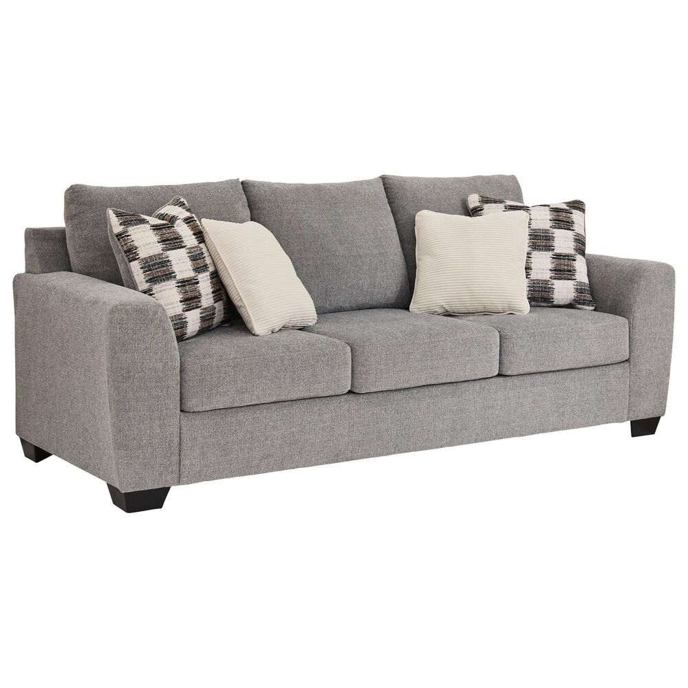 Ashley Loreo Stationary Queen Sofa Sleeper in Flint, , large