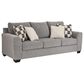 Ashley Loreo Stationary Queen Sofa Sleeper in Flint, , large