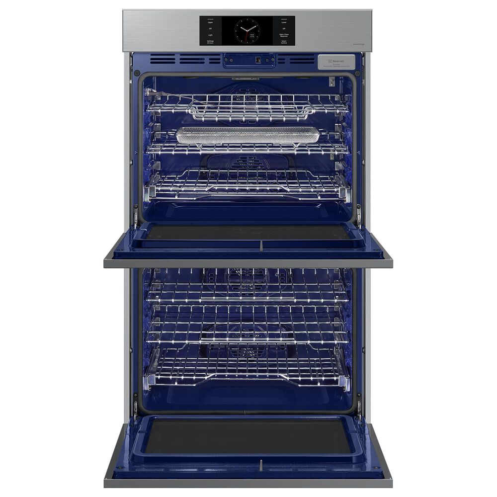 Samsung Bespoke Bespoke 30&quot; Double Wall Oven with AI Pro Cooking Camera in Stainless Steel, , large