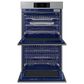 Samsung Bespoke Bespoke 30" Double Wall Oven with AI Pro Cooking Camera in Stainless Steel, , large