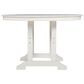 Ashley Crescent Luxe Round Dining Table in White, , large