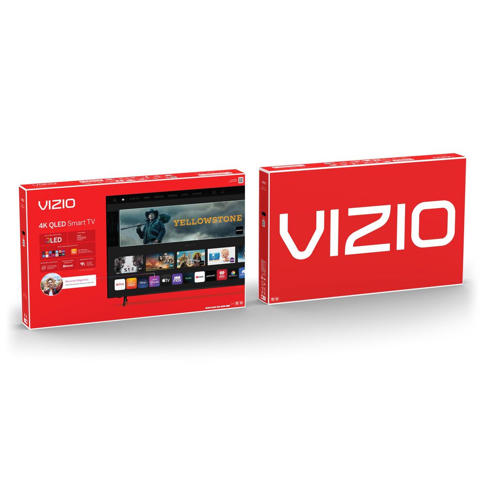 VIZIO 65&quot; Class Quantum 4K QLED HDR in Black - Smart TV, , large
