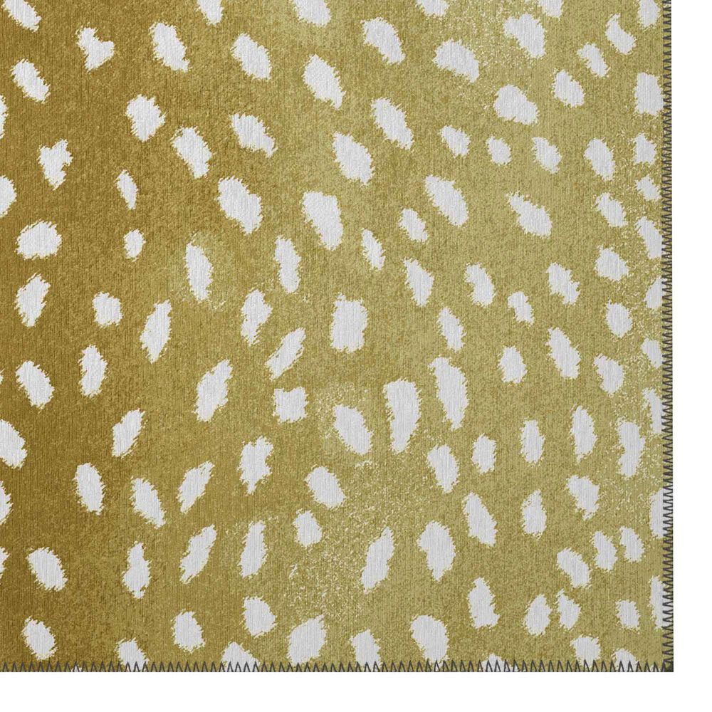 Dalyn Rug Company Mali ML3 2&#39;3&quot; x 12&#39; Gold Indoor/Outdoor Performance Runner, , large