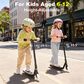 HOMLUX Kids Electric Scooter with 4" Tires in Black, , large