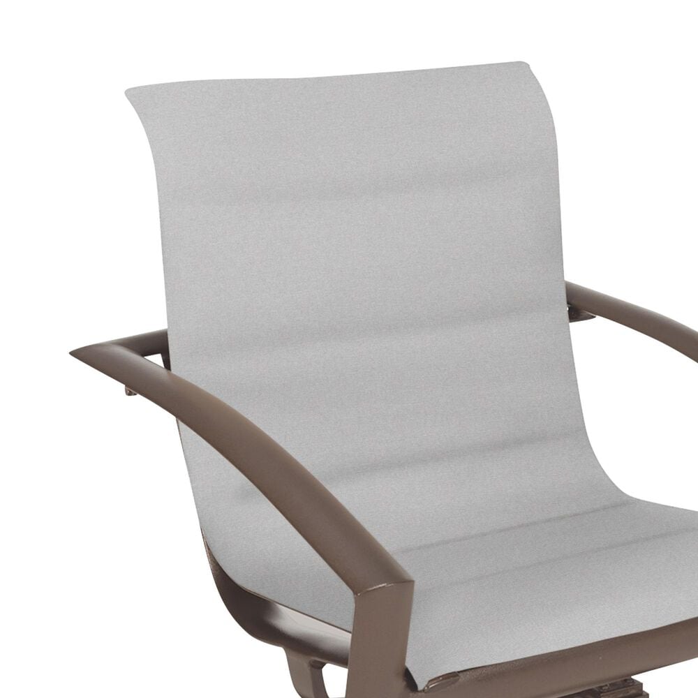 Winston Icon Patio High Back Swivel Rocker Lounge Chair in Idol Cloud and Broadway, , large