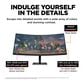 HP 34" WQHD 165Hz Curved Gaming Monitor in Black, , large