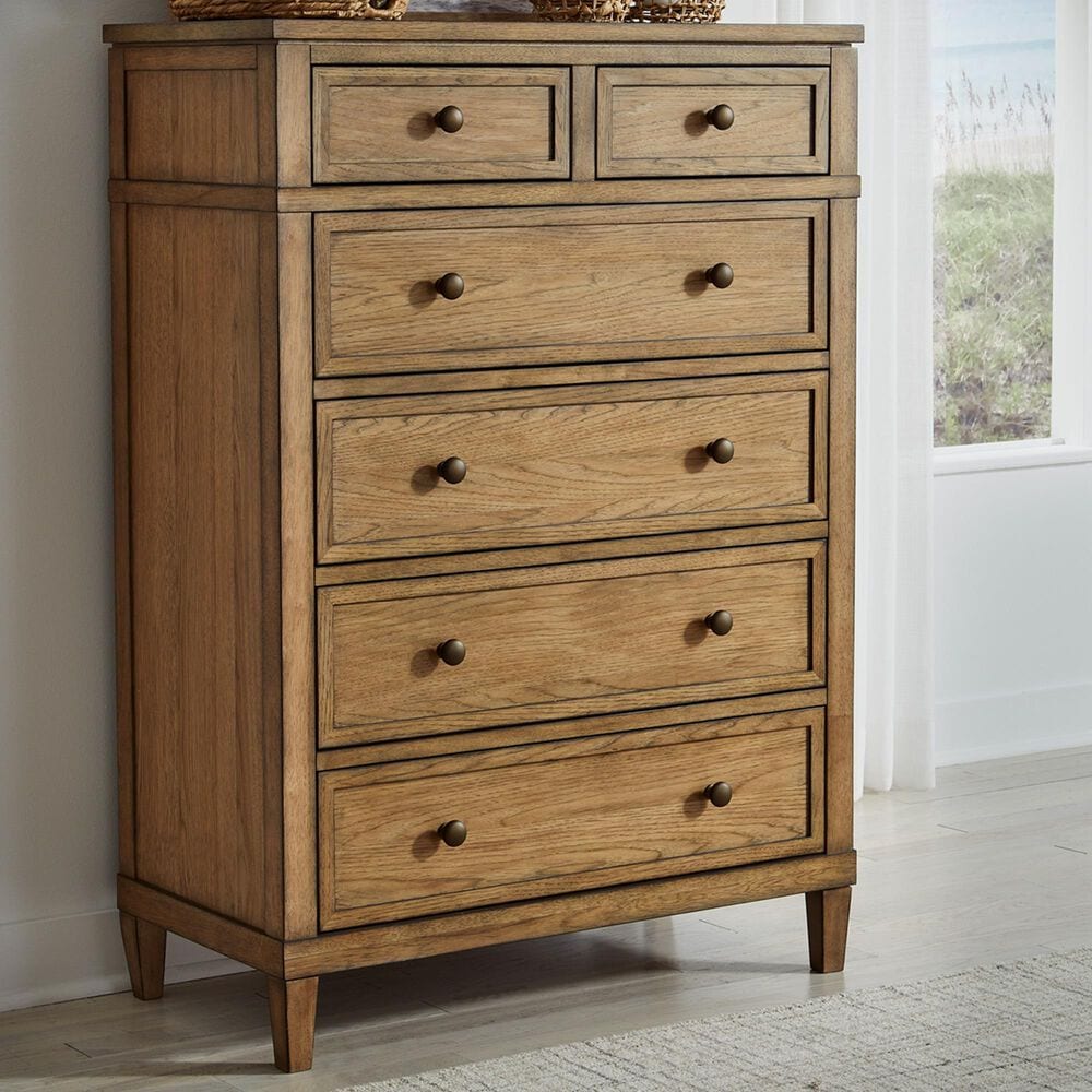 Ashley Sharlance 6-Drawer Chest in Brown, , large