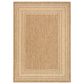 Nourison Horizon HOZ03 Natural 3" x 5" Indoor/Outdoor Area Rug, , large